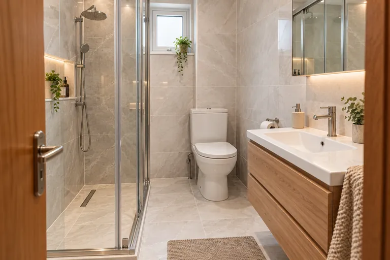 Banyo yenileme için temsili tasarım
